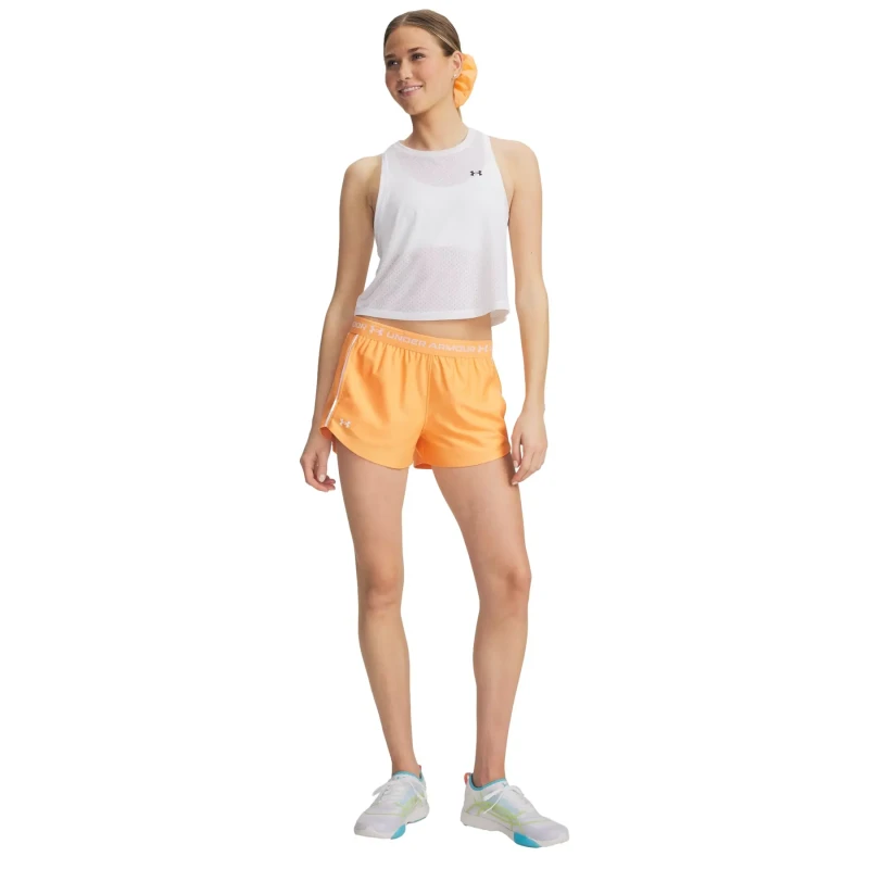 Image of Womens shorts Under Armour Tech Play Up Orange Female S