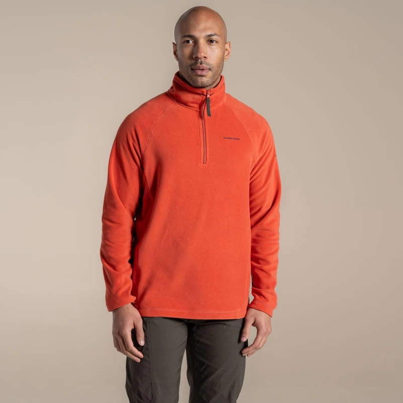 Image of Craghoppers National Trust Corey Half Zip Fleece Brisk Blue male S