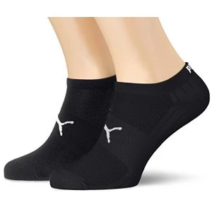 image of Puma Performance Train Light Sneaker Socks 2.5-5 Black/White