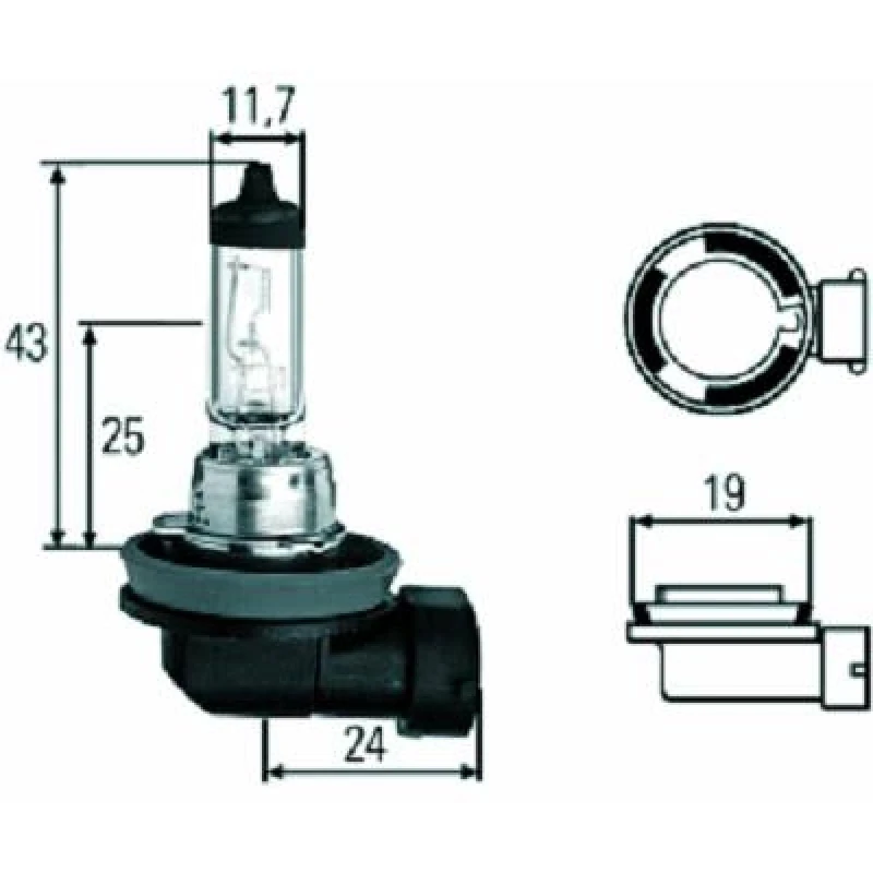 Image of High beam bulb DIEDERICHS LID10038