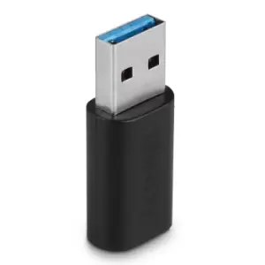 image of Lindy 41904 cable gender changer USB 3.2 Type A USB 3.2 Type C Black