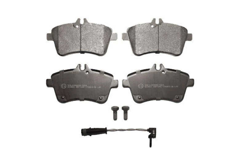 Image of LPR 05P1243A Brake pad set with bolts/screws Brake Pad Set,disc brake (402)
