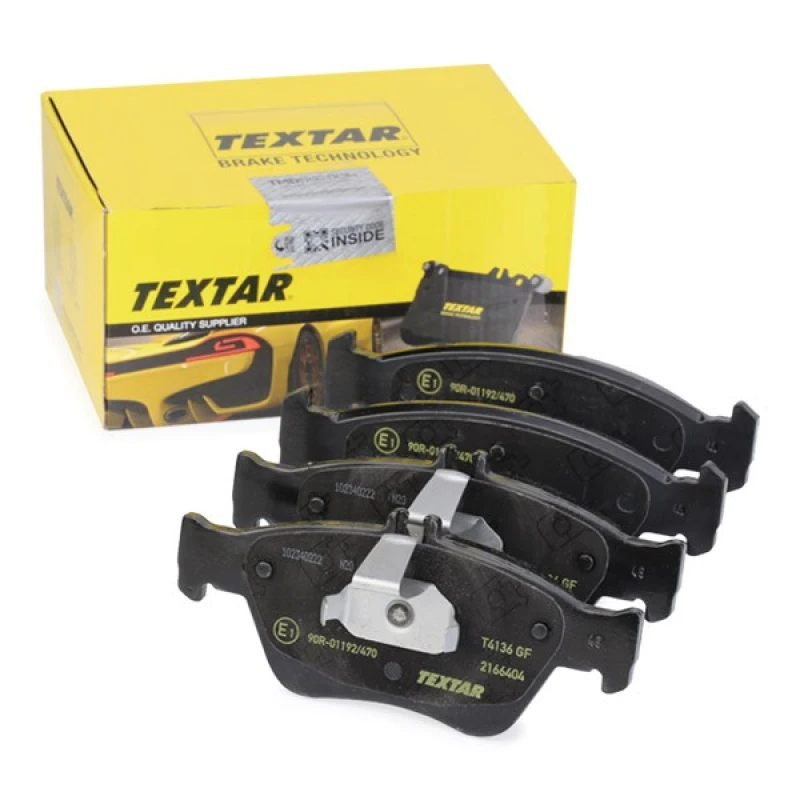 Image of Brake pad set TEXTAR 2166404