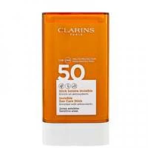 image of Clarins Sun Care Invisible Sun Care Stick SPF50 17g