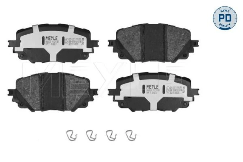 Image of Brake pad set MEYLE 025 222 7115/PD