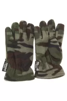 Image of Camouflage Thinsulate Thermal Winter Gloves (3M 40g)
