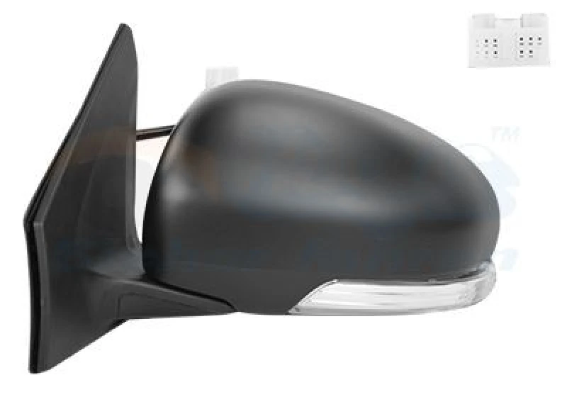 Image of VAN WEZEL Wing mirror VAN WEZEL 5410827