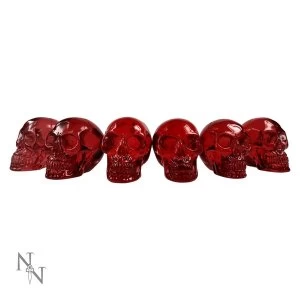 Image of Realgar Pack Of 6 Skulls