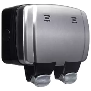 Image of Bg Electrical Wpl22-01 Outdoor Switched Socket 2G Dp 13A Dec