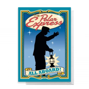 Image of The Polar Express Greetings Card - Standard Card