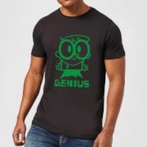 image of Dexters Lab Green Genius Mens T-Shirt - Black