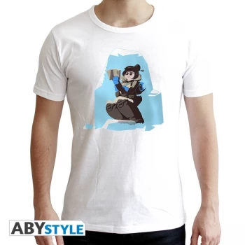 Image of Overwatch - Mei Mens XX-Large T-Shirt - White