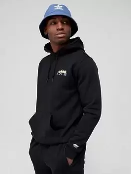 Image of adidas Originals Grafitti Trefoil Hoody - Black/Yellow Size M Men