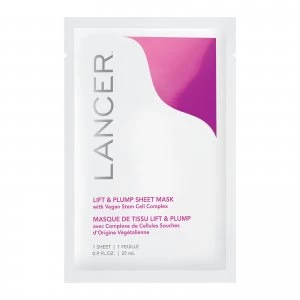 image of Lancer Skincare Lift & Plump Sheet Mask 4 Pack