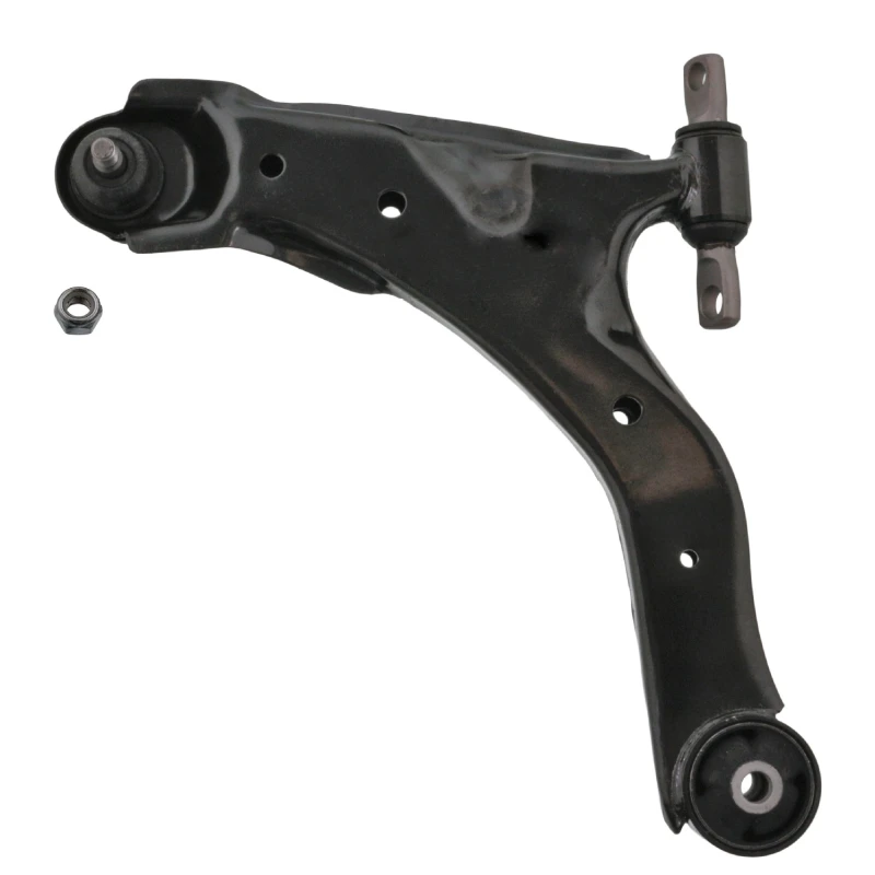 Image of FEBI BILSTEIN 41779 Suspension arm Control Arm, Sheet Steel, Front Axle Left, with ball joint, with lock nut Sheet Steel Track Control Arm (273)