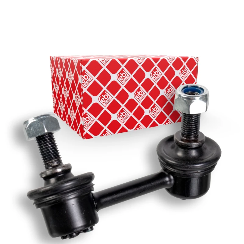 Image of FEBI BILSTEIN 24939 Anti-roll bar link OE Turbo NEW, with nuts Link Stabiliser (3229)