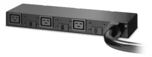 image of AP6038A - Basic - 0U/1U - Horizontal/Vertical - Black - 3 AC outlet(s) - C19 coupler