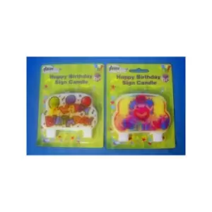 Image of Happy Birthday Sign - Assorted