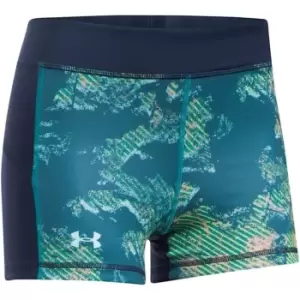 image of Under Armour HeatGear Reverse Shorts Ladies - Blue