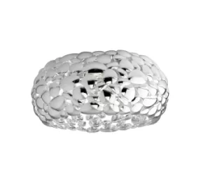 Image of DIONISO 3 Light Semi Flush Light Chrome 48x21cm