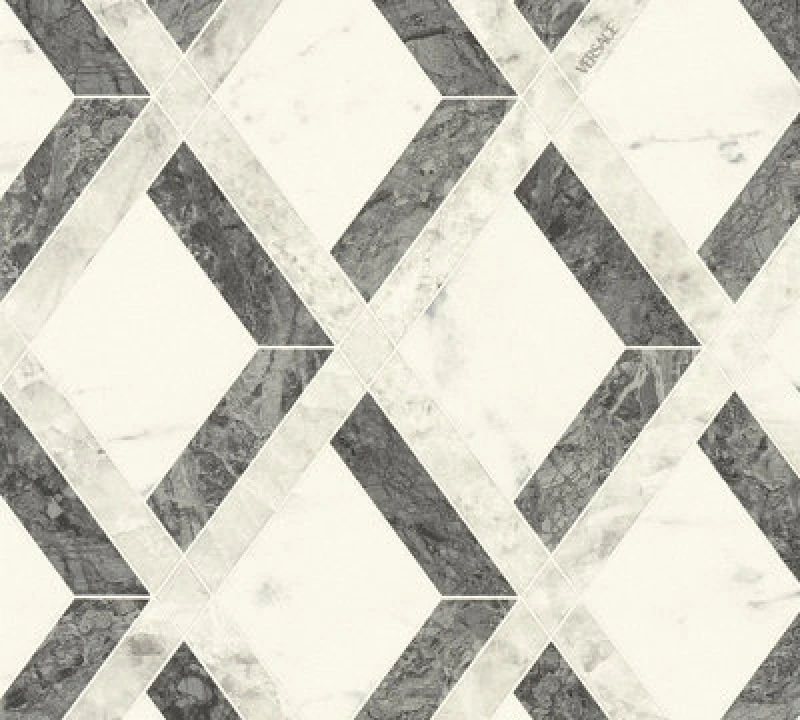 Image of As Creation Luxury Graphical Pattern Grey Versace 6 Wallpaper 791333 By A S Creation