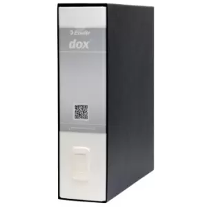 Image of A4 Lever Arch File, White, 80MM Spine Width, Dox 1 - Outer Carton of 6