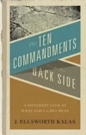 Image of ten commandments from the back side