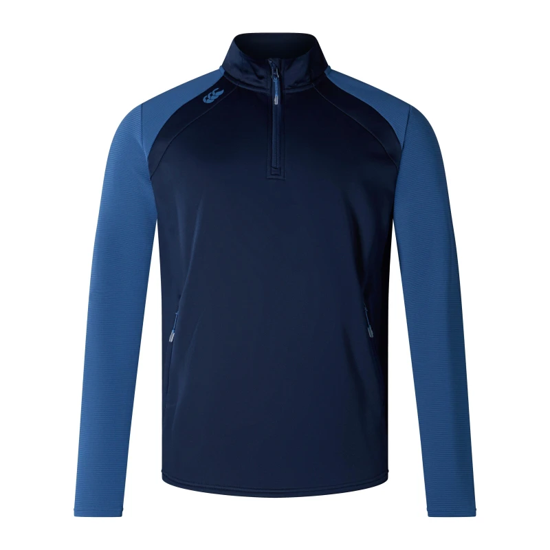 Image of Canterbury Mens Water-Repellent Ergonomic Performance Rugby Jacket Navy male XL