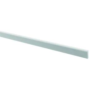 Image of Wickes PVCu White Cloaking Profile 30 x 2500mm Pack 5