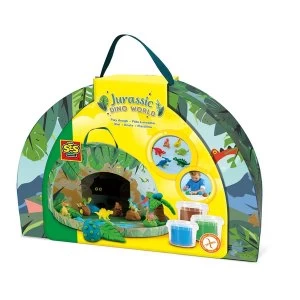 Image of SES Creative Jurassic Dino World Play Multi Colour Suitcase