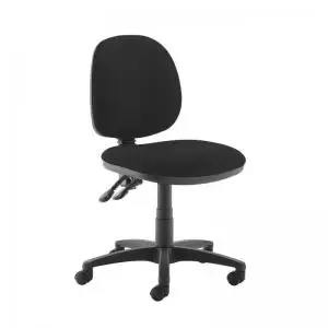 image of Jota medium back PCB operators chair with no arms - Havana Black