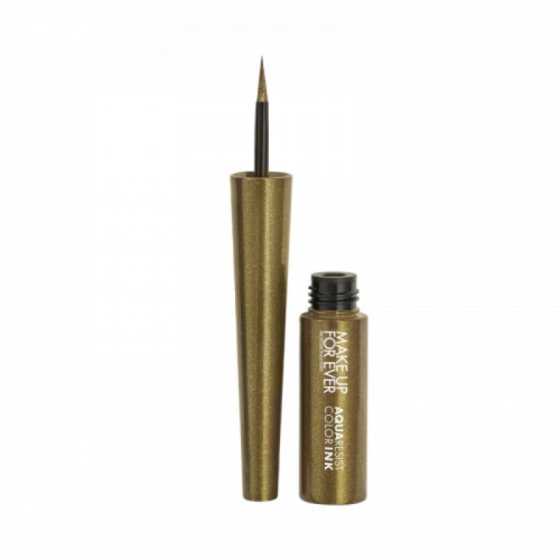 Image of MAKE UP FOR EVER Aqua Resist Colour Ink 2ml (Various Shades) - Khaki Twinkle
