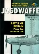 Image of jagdwaffe luftwaffe colours volume two section 1 battle of britain phase on