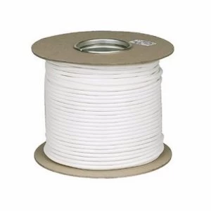 Image of Zexum 0.5mm 4 Core PVC Flex Cable White Round 2184Y - 100 Meter