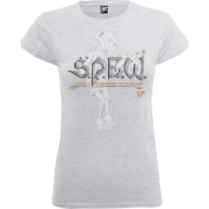 Image of Harry Potter Society For The Promotion Of Elfish Welfare Womens Grey T-Shirt - L