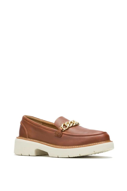 Image of Hush Puppies 'Jodie' Slip On Shoes Brown