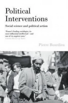 Image of Political Interventions by Pierre Bourdieu Paperback