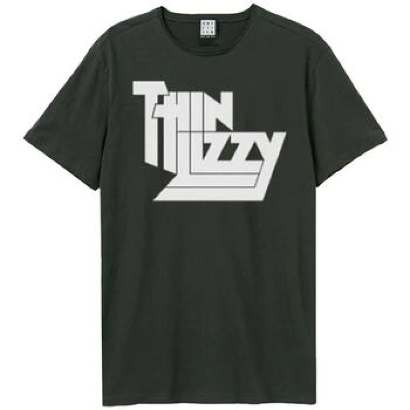 Image of Amplified Amplified Men Logo Gorillaz T-Shirt in Charcoal Size: X-Small Charcoal XS Male 5063238001329