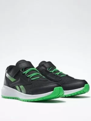 Image of Reebok Road Supreme 3 Shoes, Black/Grey, Size 1 Older