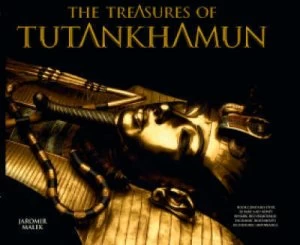 Image of The Treasures of Tutankhamun by Jaromr Mlek Hardback