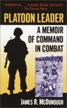 Image of Platoon Leader by James R. Mcdonough Paperback