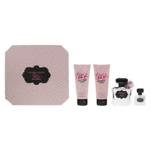 image of Victoria's Secret Noir Tease Eau de Parfum 4 Piece Gift Set: Eau de Parfum 50ml - Eau de Parfum 7.5ml - Body Cream 100ml - Shower Gel 100ml TJ Hugh