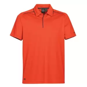 Image of Stormtech Mens H2X Inertia Performance Polo Shirt (S) (Royal / Black)