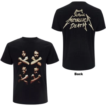Image of Metallica - Birth Death Crossed Arms Unisex Medium T-Shirt - Black