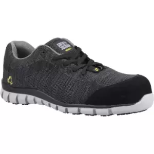 image of Safety Jogger Mens Morris S1P Laced Slip Resistant Trainers UK Size 10 (EU 44)