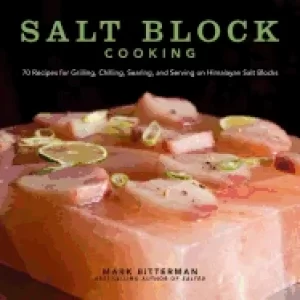 Image of salt block cooking 70 recipes for grilling chilling searing and serving on