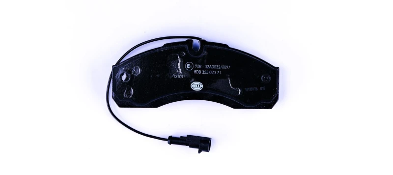 Image of HELLA Brake pad set HELLA 8DB 355 020-711