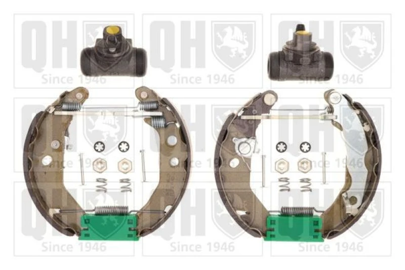 Image of QUINTON HAZELL Brake Shoe Set QUINTON HAZELL BS801K2
