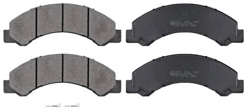 Image of A.B.S. 37713 Brake pad set with acoustic wear warning Brake Pad Set,disc brake (402)