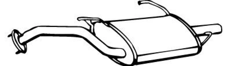 Image of Rear silencer VEGAZ DS-113